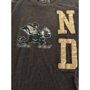 Vintage Style Notre Dame Fightin Irish Football T‎ Shirt Men's XL